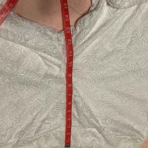 Lace Wide Leg Lace Lined Pants NWT - Picture 4 of 10